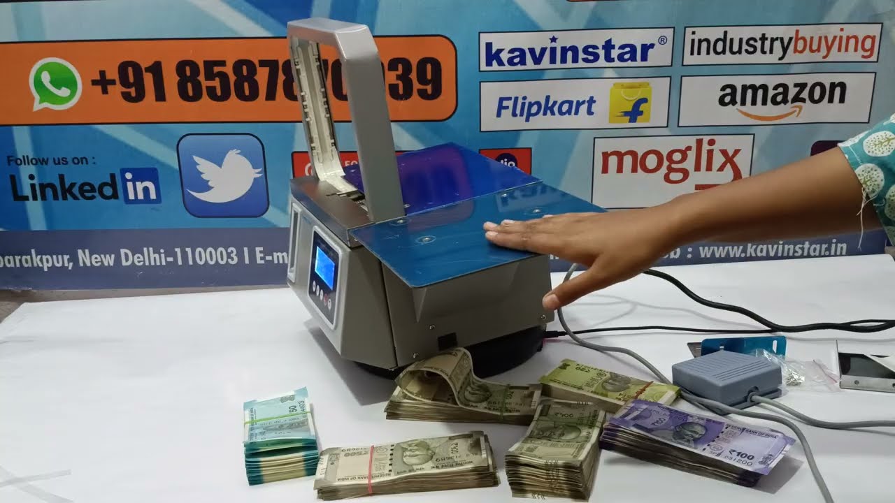 Currency Note Binding Machine Review 💴 | 10 Bundle Ek Saath Bind! 🔥 | Note Strapping Hindi Demo