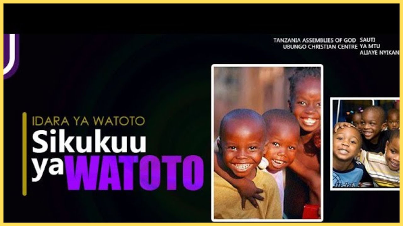 🔴#LIVE:  IBADA YA KILELE CHA SIKUKUU YA WATOTO KUTOKA KANISA LA UBUNGO TAG - 23/06/2024