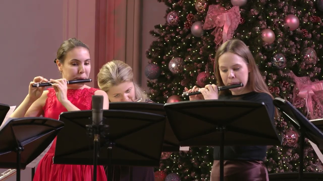 SKOBELKINE Snow plain - Moscow Flute Ensemble / СКОБЁЛКИН Снежная равнина - Московский флейтовый анс