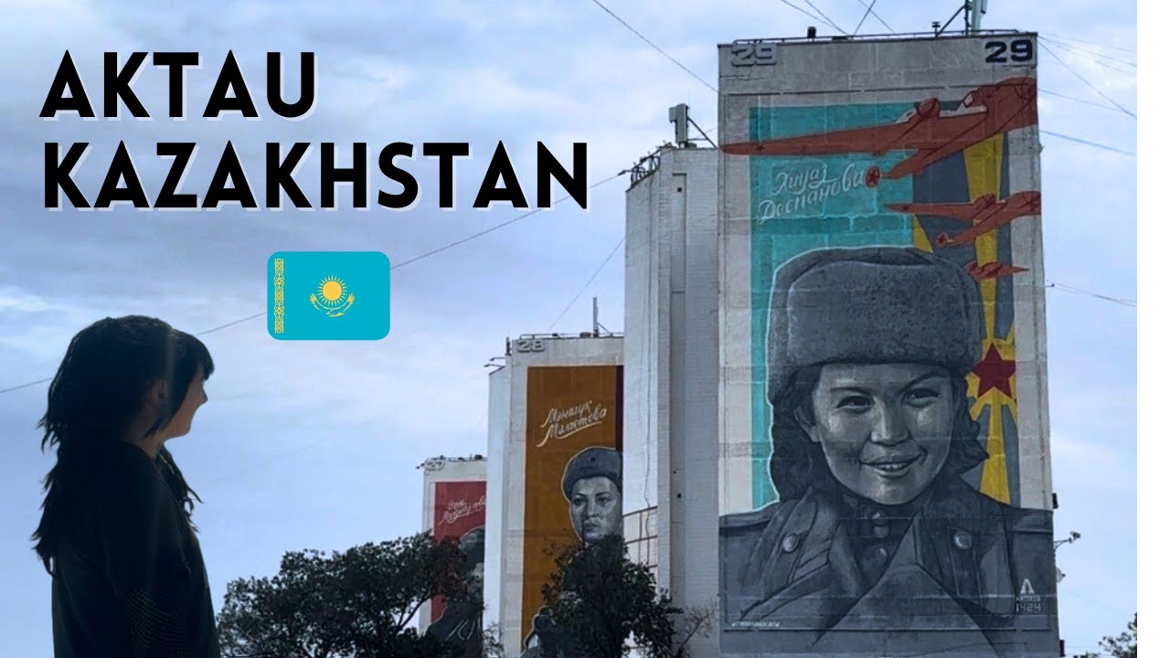 First Impressions of Kazakhstan! 🇰🇿 Wandering Around Aktau