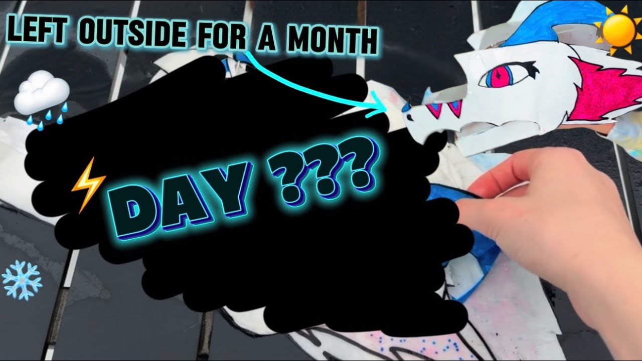 I Left My Paper Dragon Outside For a Month… (Big Mistake) #viral #unique #dragon #outside