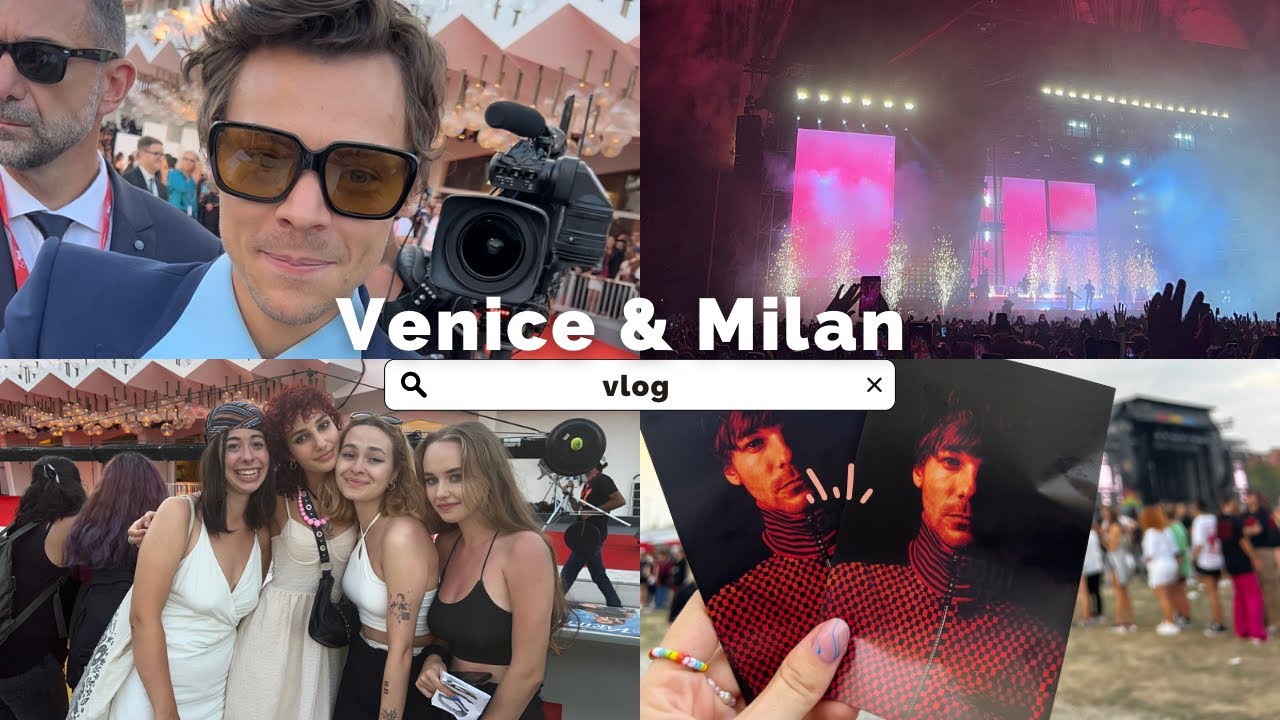 Ostatni koncert z LTWT, czerwony dywan, premiera i moja opinia o DWD - włoskie wakacje vlog