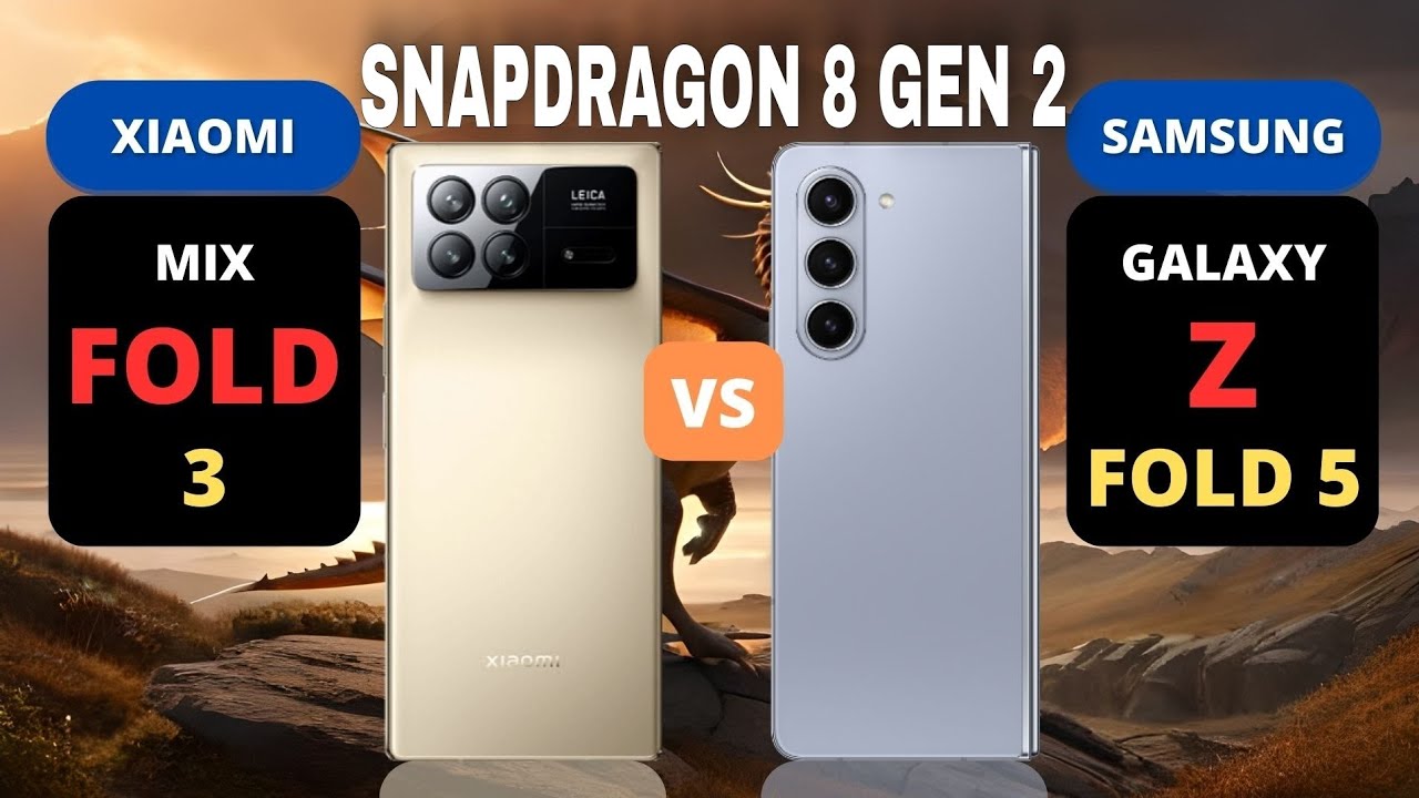 Xiaomi Mix Fold 3 vs Samsung Galaxy Z Fold 5 | PHONE COMPARISON