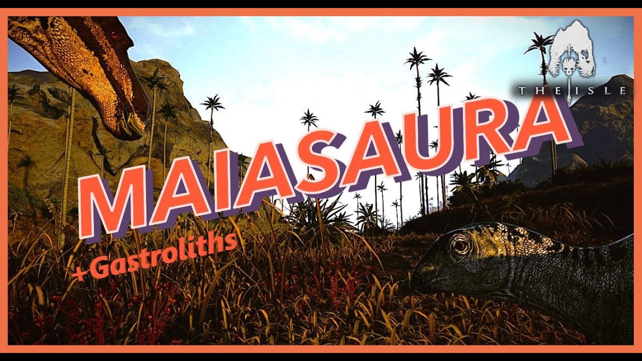 Maiasaura, The New Playable: The Isle Evrima Hoardtest