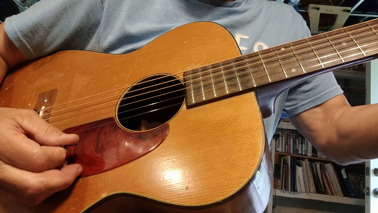 1960's Harmony acoustic guitar