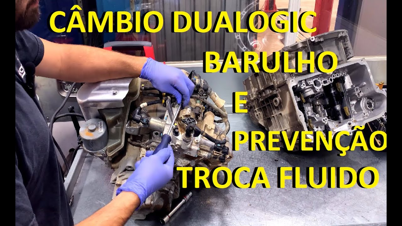 CAMBIO DUALOGIC FIAT COM BARULHO , TROCA FLUIDO E MANUTENCÃO PREVENTIVA