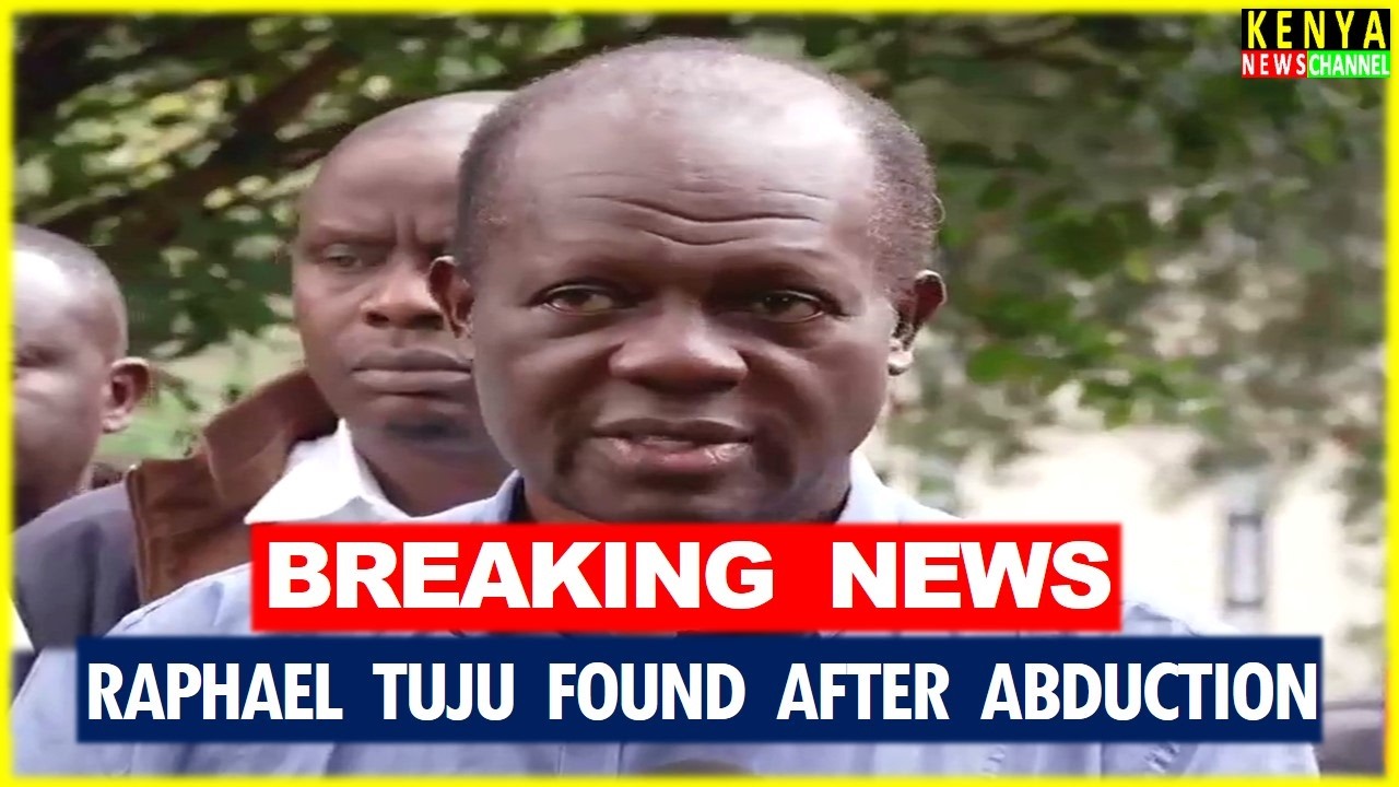 Raphael Tuju speaks after Reports of Abduction amid Auction of Karen Properties