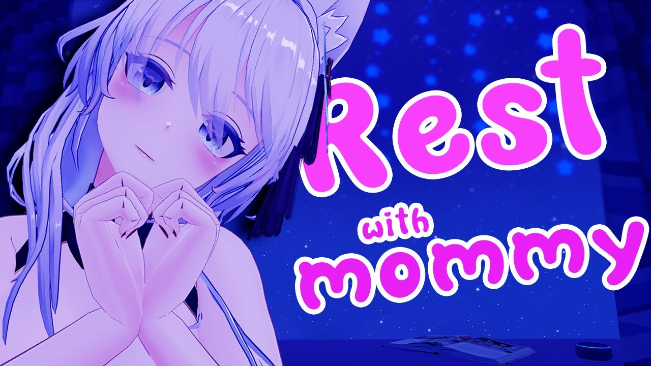 VRChat ASMR Fox Mommy Ear Massage and Kisses For Sleep