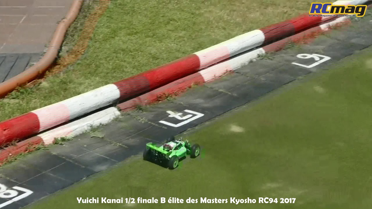 Yuichi Kanai 1/2 finale B des Masters Kyosho RC94 2017