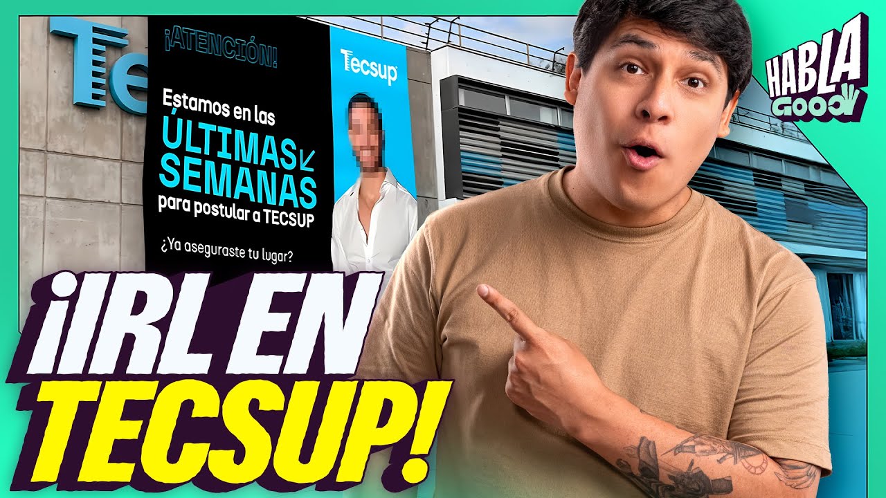 CURWEN CUMPLE SU PROMESA | IRL en Tecsup (para ver LA PUBLICIDAD de MARIO IRIVARREN) | HABLA GOOD
