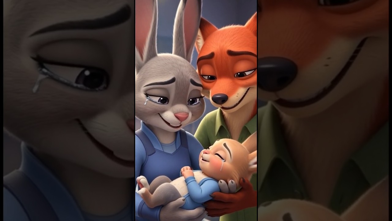 "Nick & Judy Become Parents 🥹 | Emotional Zootopia Family Story"