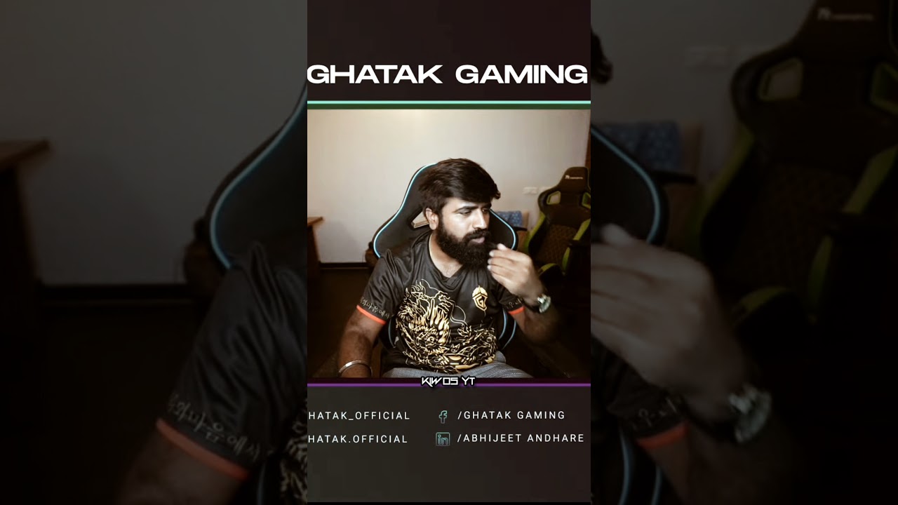 Scout hi sab se best player tha • GHATAK on Scout ❤️ #shorts #scout