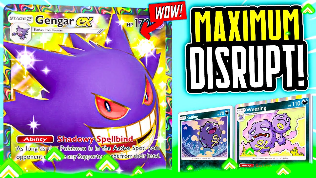 GENGAR is a MENACE! This Bounce Ghost Deck is FUN! - Pokemon TCG Pocket