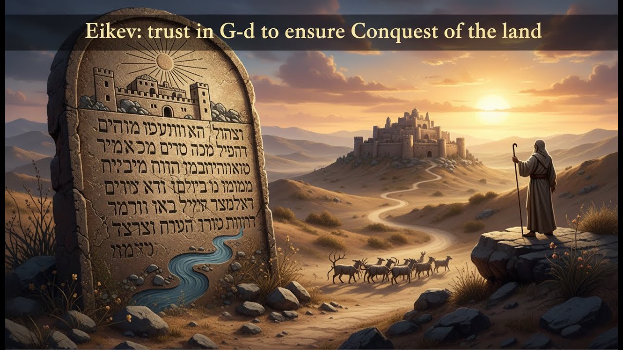 Eikev "Trust in G-d to ensure Conquest of the land"