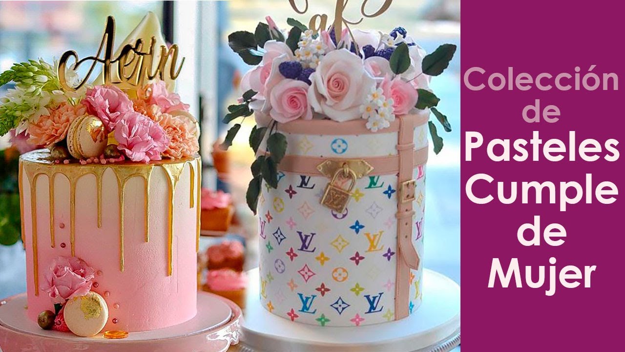 Coleccion Pasteles Cumpleaños Mujer