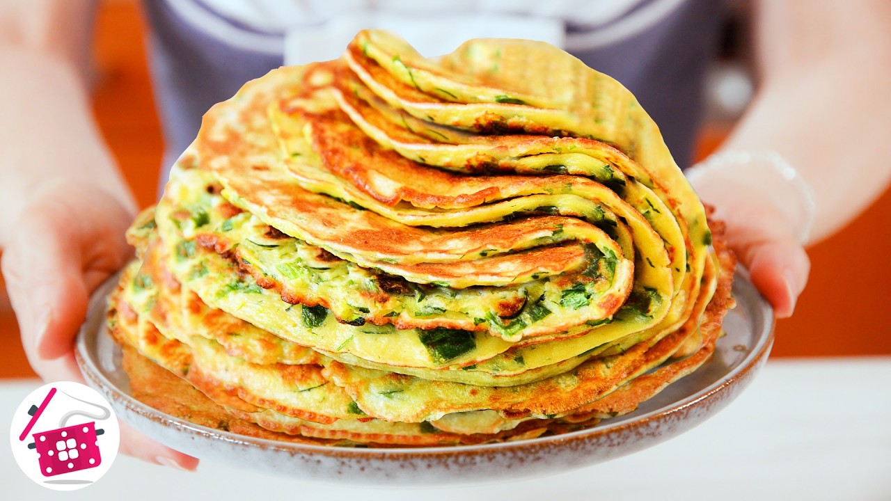 Просто натрите 2 кабачка! Лучше чем пицца! Кабачки вкуснее мяса! Простой рецепт кабачков