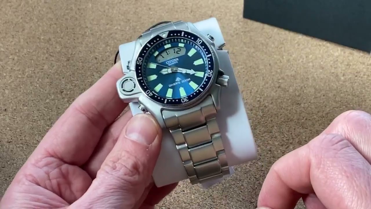 #18 - unboxing Citizen JP2000-67L Promaster Aqualand