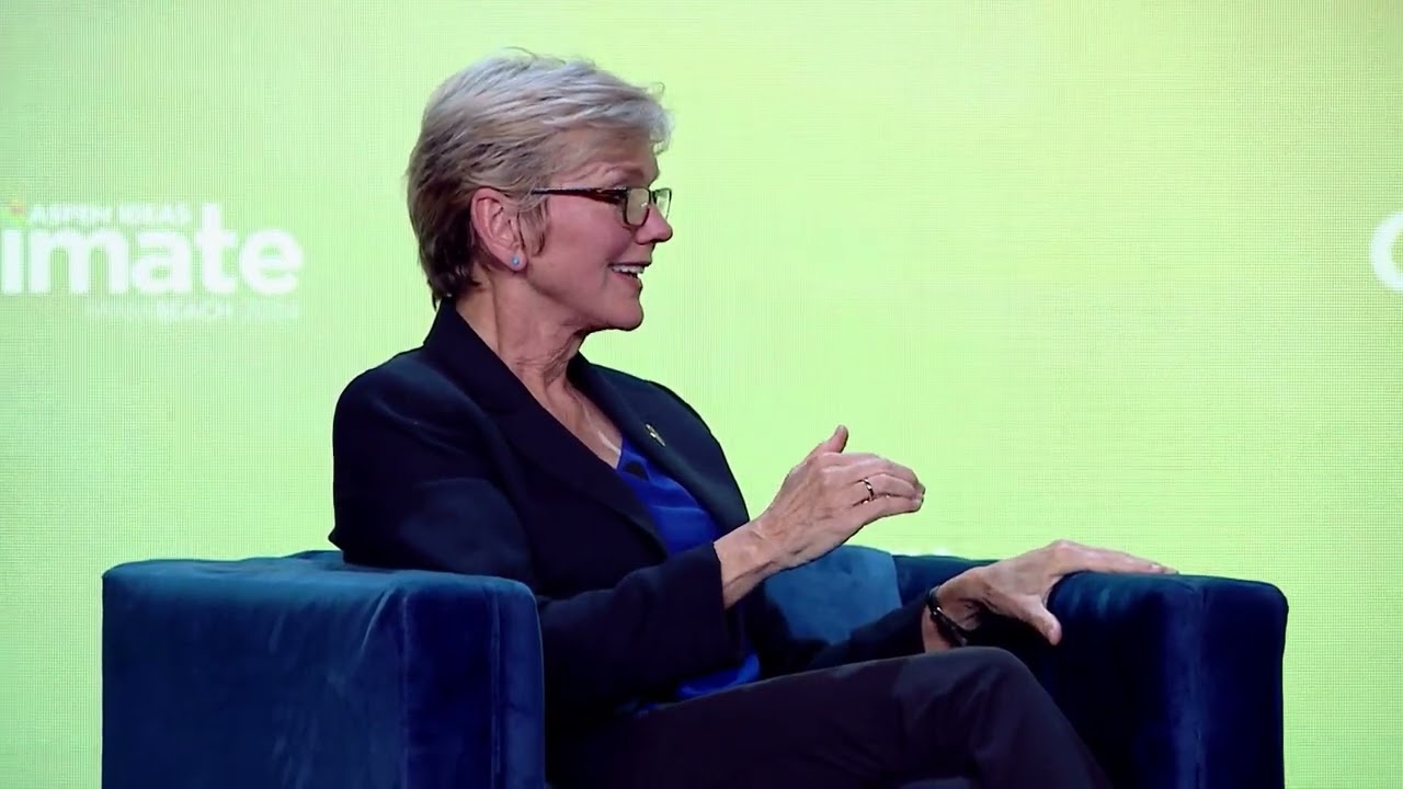 Jennifer Granholm with Al Roker at Aspen Ideas: Climate 2024