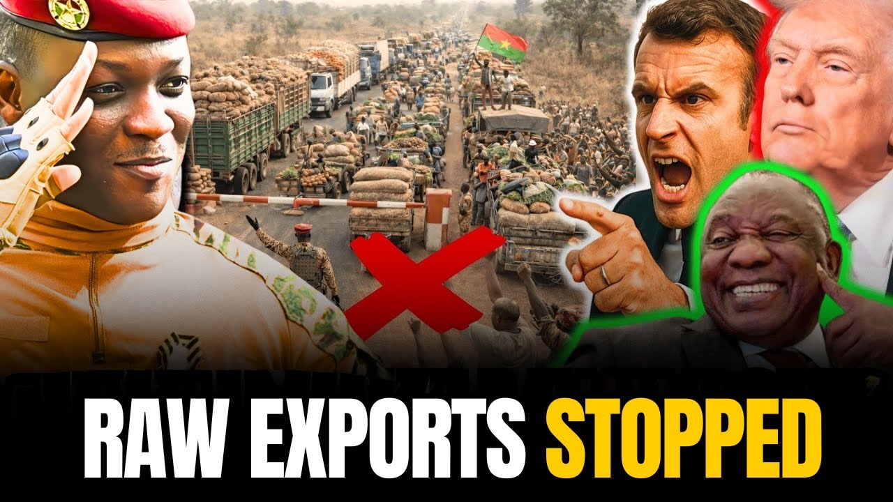 SHOCK Burkina Faso Stops Exporting Raw Crops — The Real Reason Behind the Shift
