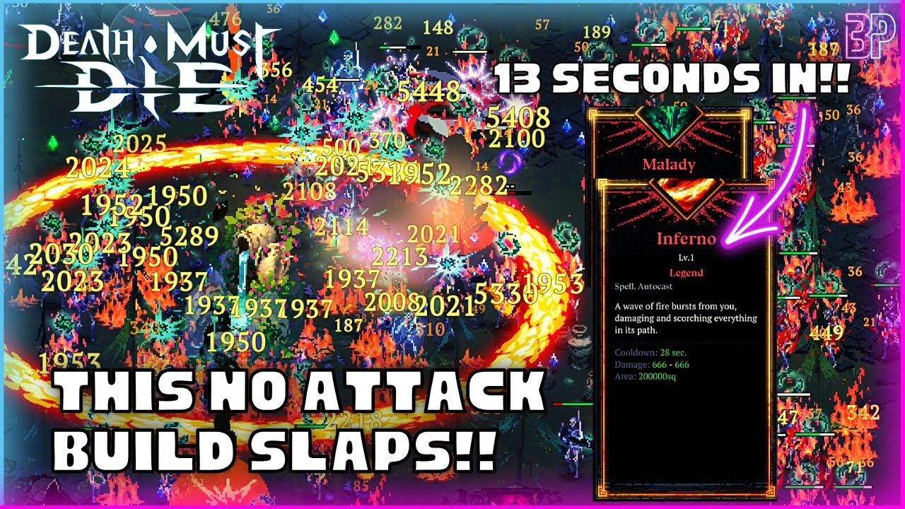 NO ATTACKING BUILD SLAPS!! | Death Must Die Darkness 30