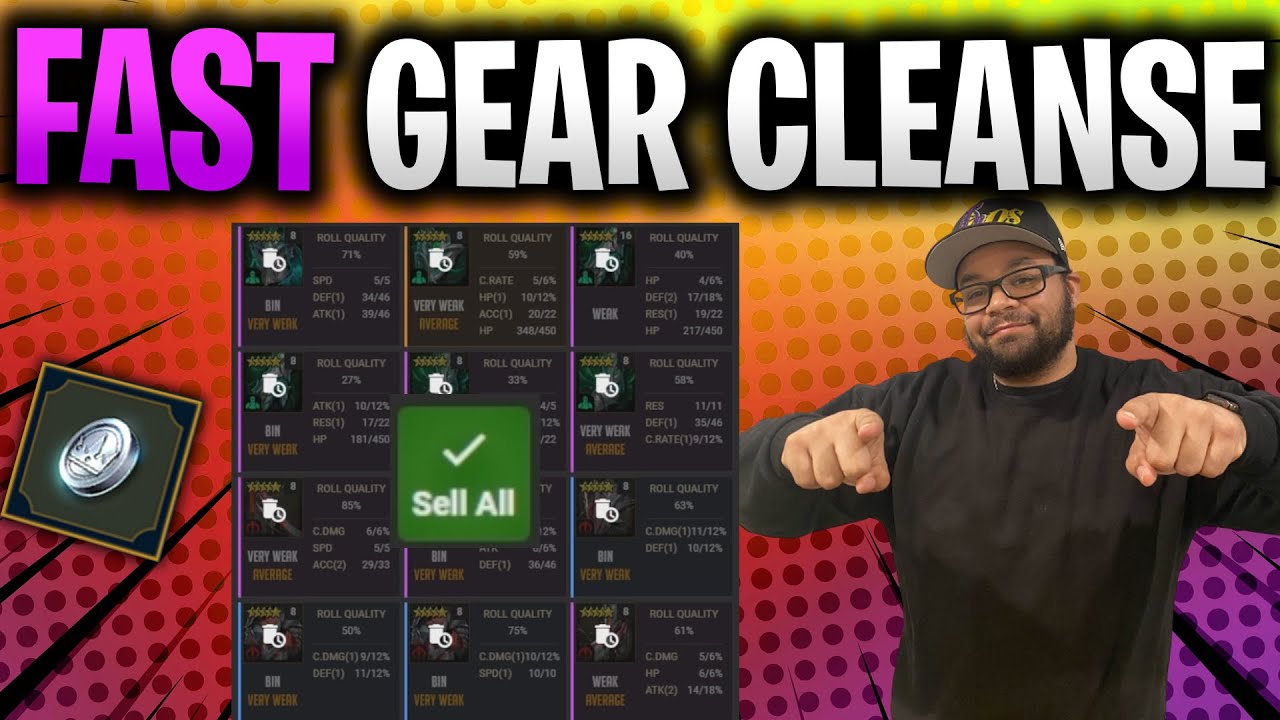 STOP Wasting Gear Storage Space! | Raid Shadow Legends Guide
