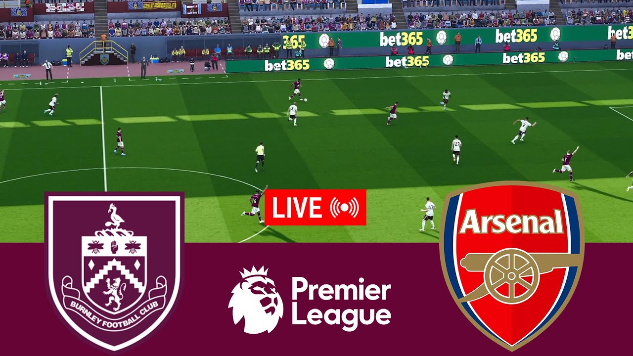 [LIVE] Burnley vs Arsenal Premier League 25/26 Full Match - Video Game Simulation
