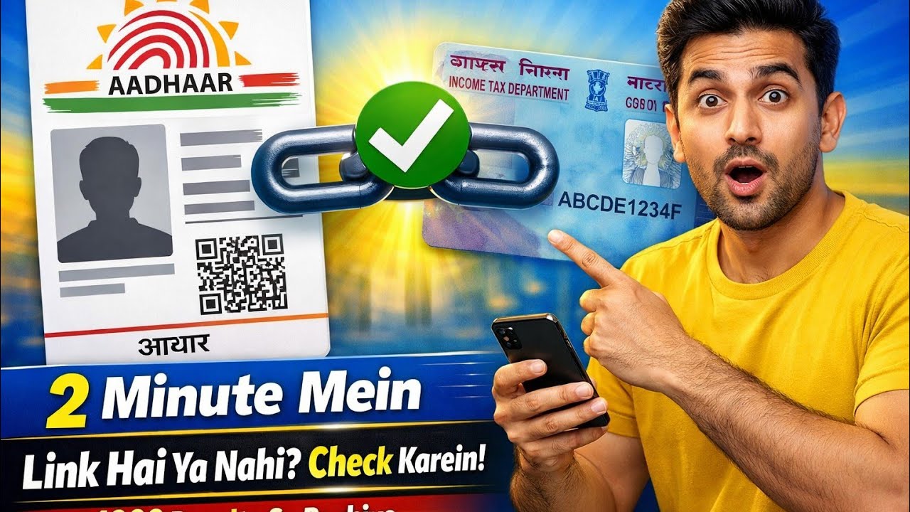 Pan Card Aadhar Card Link Kaise kare | Aadhar Pan Card Link Online 2026,
