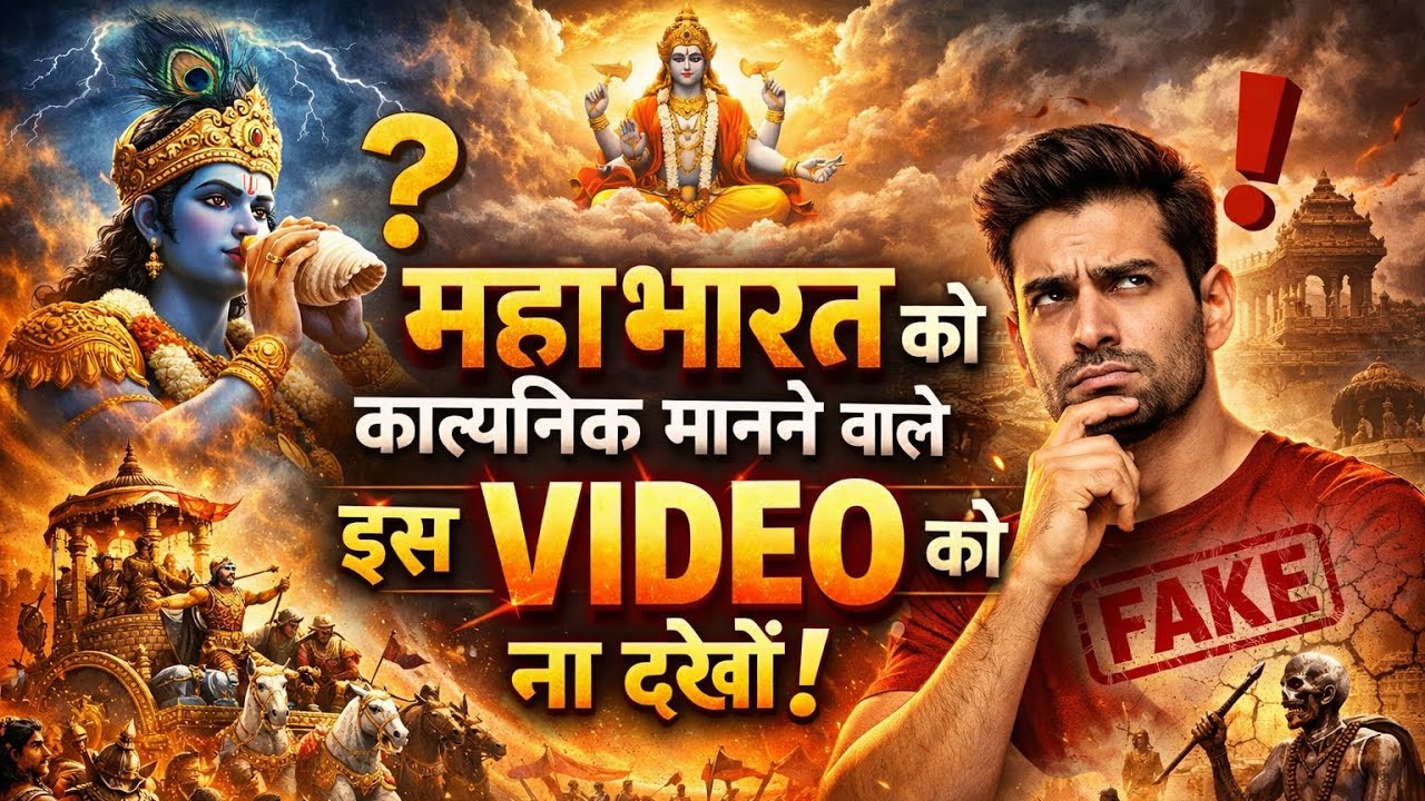 महाभारत काल्पनिक है या वास्तविक🤔 | real Mahabharat| #mahabharat #kurukshetra #mystery 