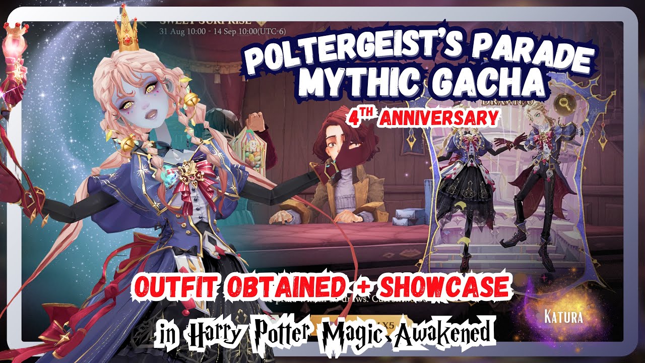 🎭 Pulling for the Mythic Poltergeist’s Parade Outfit! | Magic Awakened 4th Anniversary Gacha