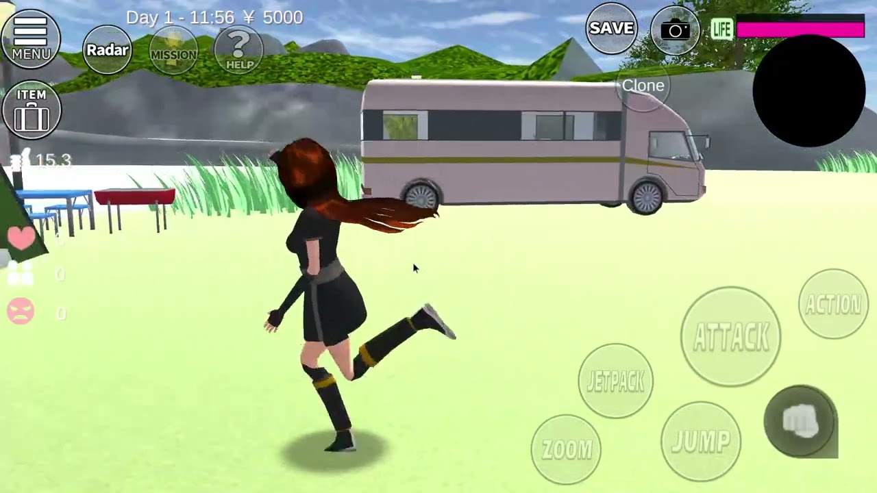 camp site and palace