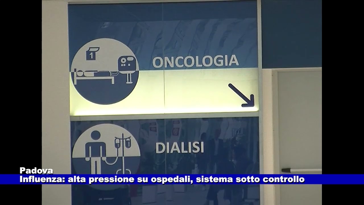 Influenza Ulss 6: alta pressione su ospedali, picchi + 30%nel padovano 13.01.2026