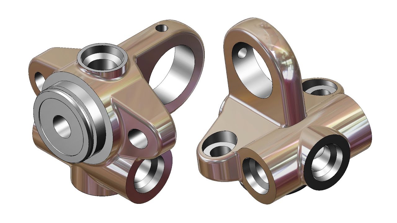 Forging part | CATIA Part Design | IVNGWC 2011-04