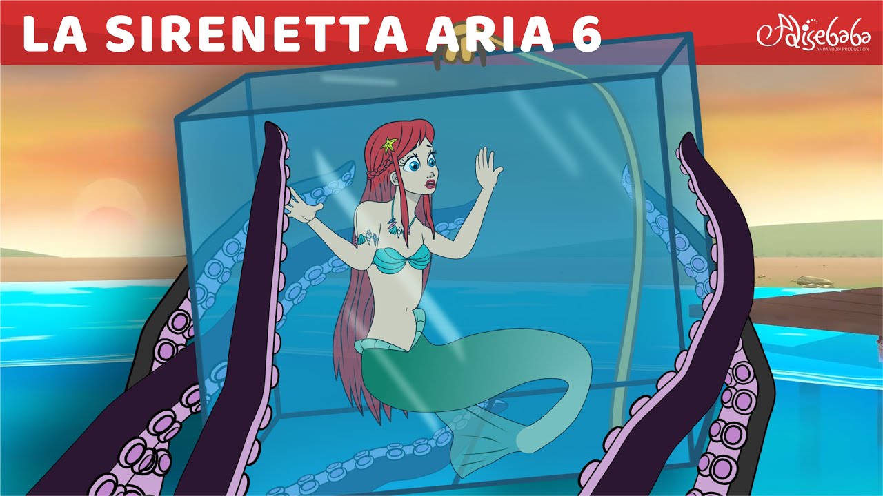 La Sirenetta Parte 6 - Il Segreto Della Sirenetta | Cartoni Animati | Fiabe e Favole per Bambini