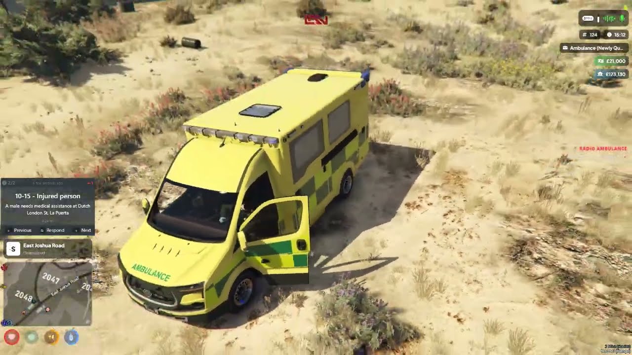 gta LDN RP недавно получивший квалификацию фельдшер