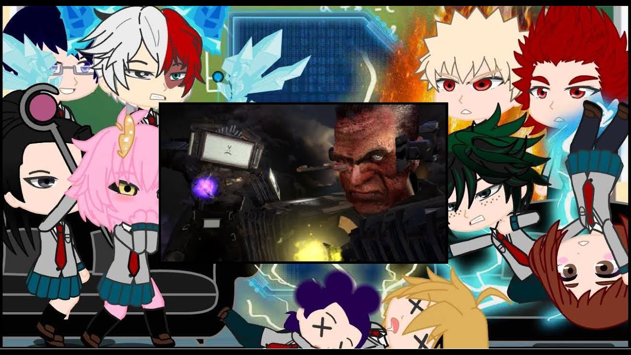 MHA/BNHA react to Skibidi toilet Season 24 (all episodes)