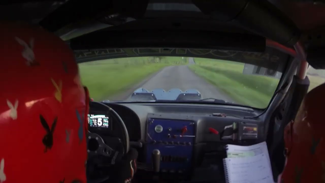 Rallye de la Luronne 2025, Sylvain Delile - Jenny Sarazin, Citroën AX F2000/12