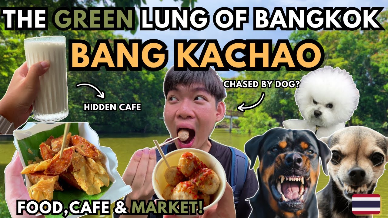 Inside Bang Kachao 🇹🇭 | Bangkok’s Hidden Green Paradise You Need to Visit! (Food, Cafe & Market)!