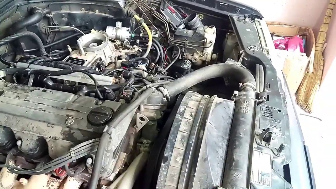 Мерседес W 124 102 мотор в идеале, заменил впрыск....