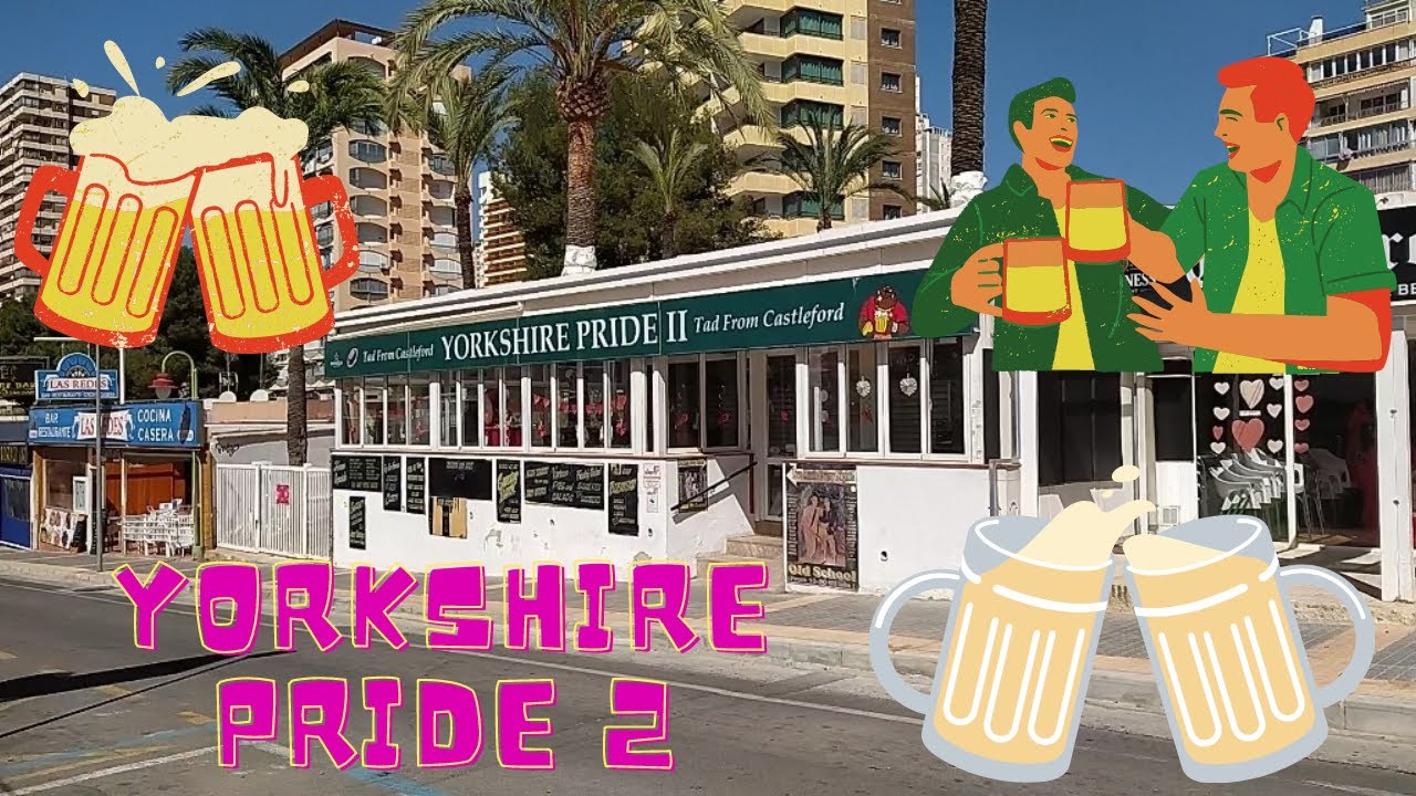 Benidorm sunshine vlogs-a walk to Yorkshire pride 2