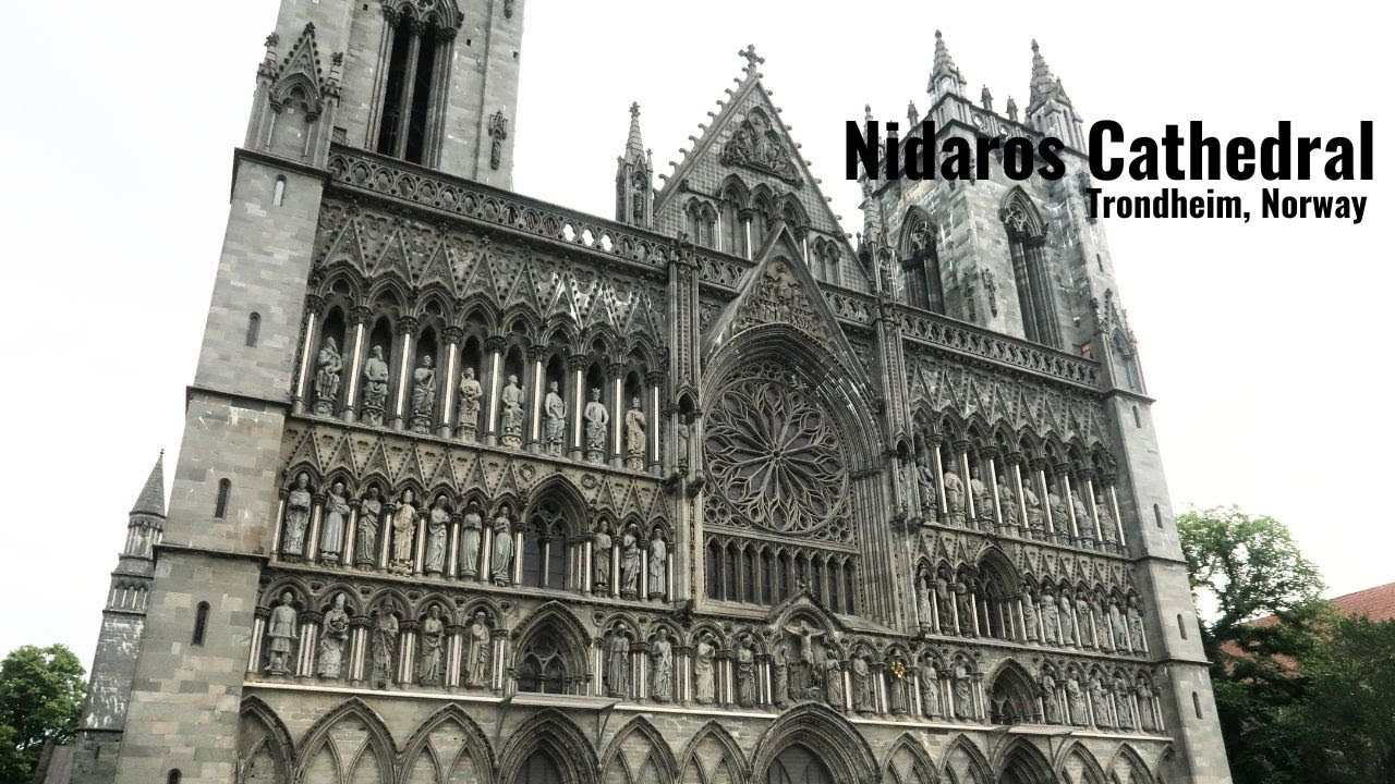 Nidaros Cathedral in Trondheim - the destination for pilgrims from all over the world!