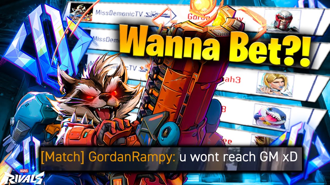 Top 500 Rocket Proves TOXIC Players Wrong in Marvel Rivals