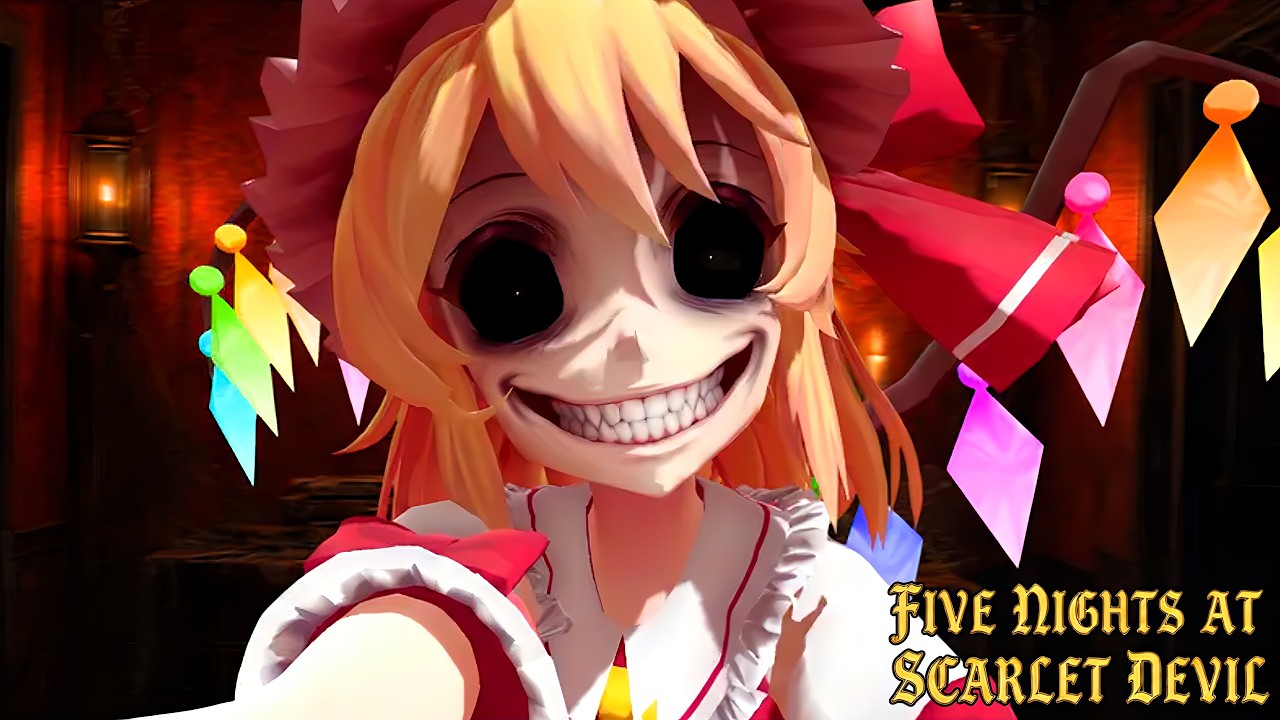 【ゆっくり実況】超高難易度の東方版FNAFファンゲームが怖すぎる...【ホラーゲーム】