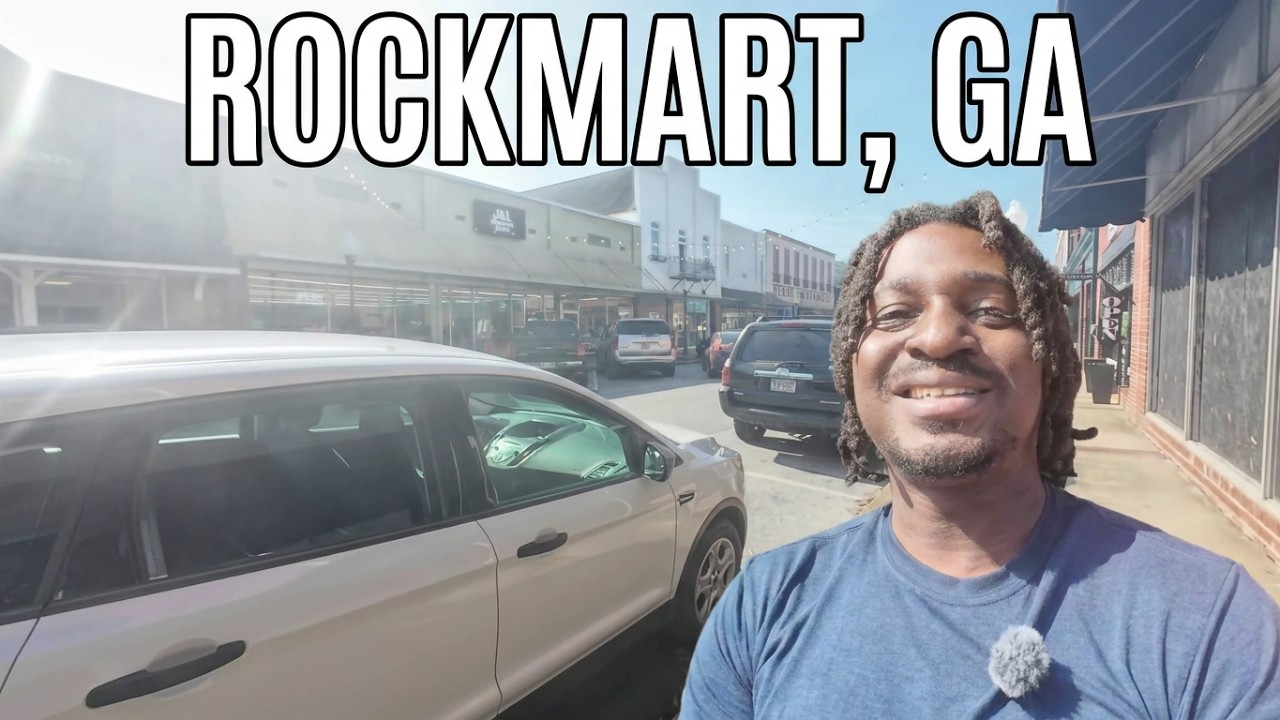 Rockmart, Georgia I Downtown I Silver Comet Trail I Slate I 4K