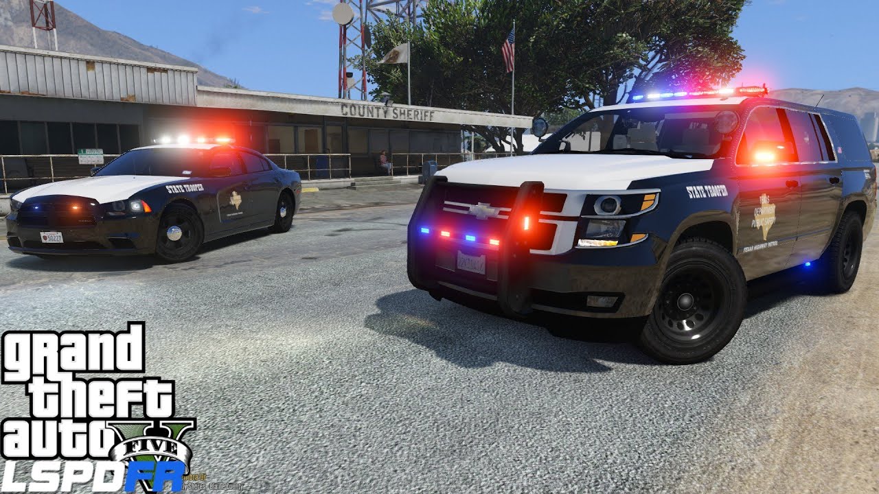 GTA 5 LSPDFR Police Mod 199 | Texas DPS Highway Patrol Tahoe | State Trooper | Alcohol & Drugs