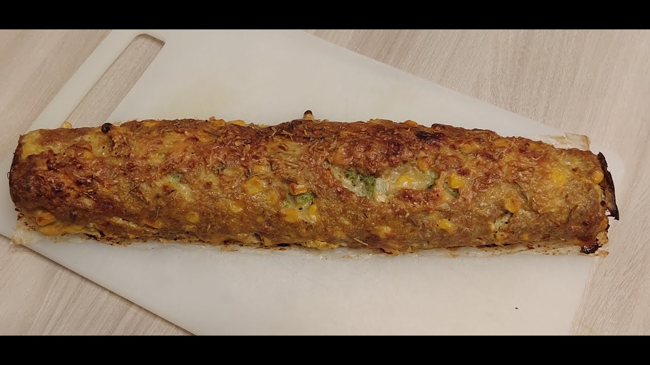 Polpettone ripieno ai funghi porcini  molto buono