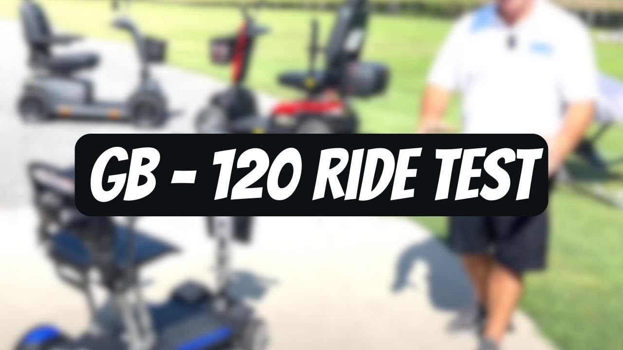 GB - 120 Travel Mobility Scooter Carry On Review