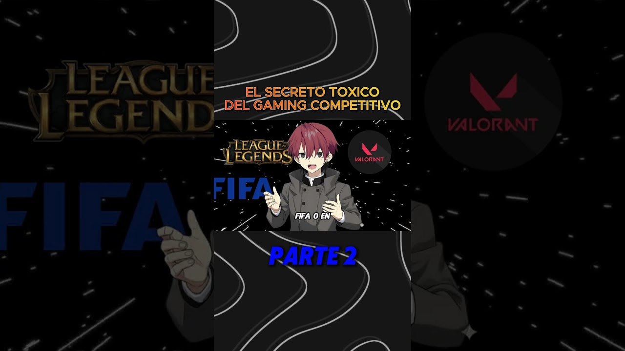 El secreto TOXICO del gaming competitivo PARTE 2 #shorts