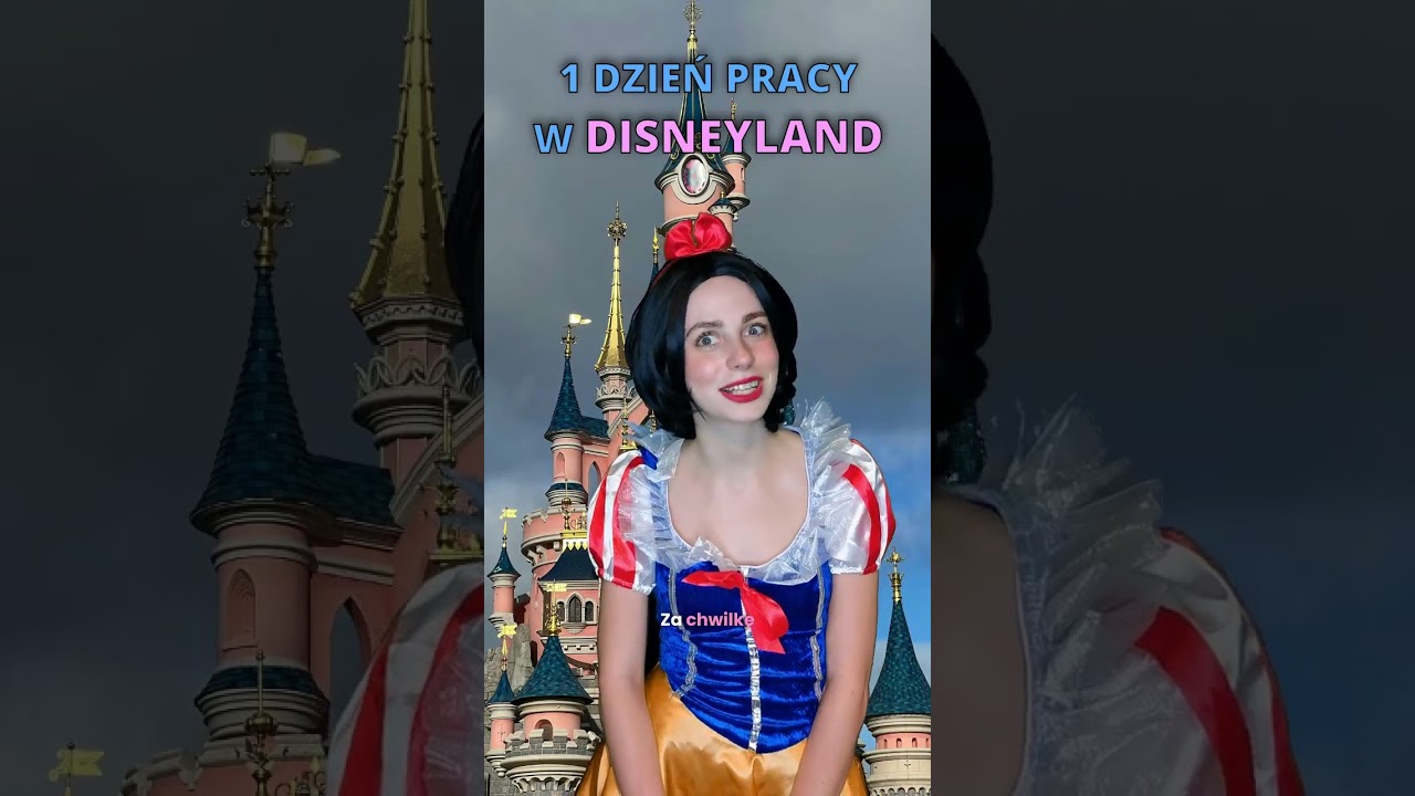 1 DZIEŃ PRACY W DISNEYLAND PART 1 #shorts #comedy #funny