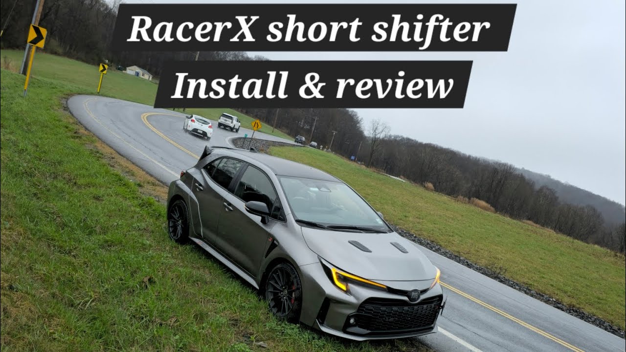 GR Corolla RacerX short shifter | GR COROLLA Vlog #2