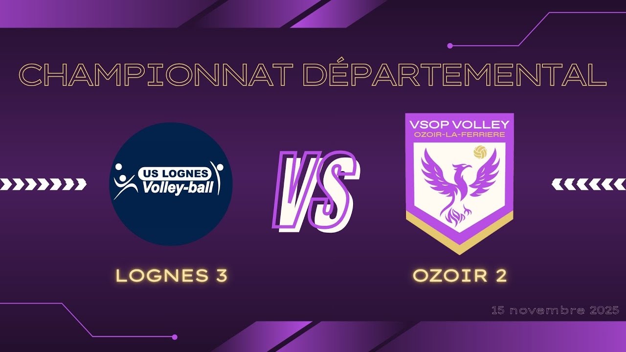 [SF2] Lognes 3 VS Ozoir 2